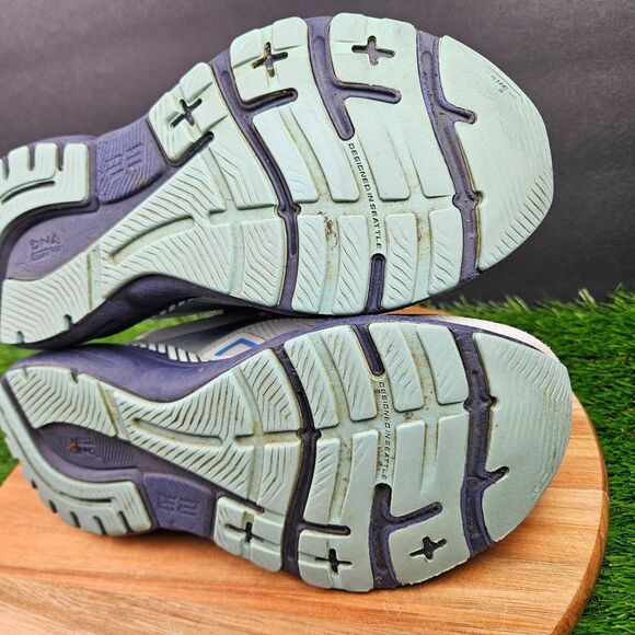 Brooks Adrenaline GTS 23 Shoes Womens Size 8.5 B Blue Athletic Running Sneakers - Picture 13 of 14